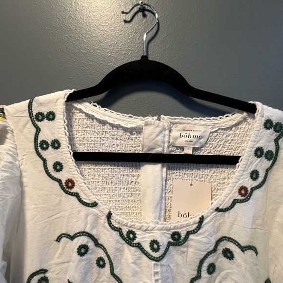 Böhme White Embroidered Dress - Picture 6 of 12